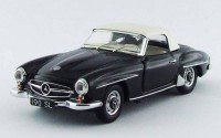 1/43 VOITURE MINIATURE DE COLLECTION Mercedes 190 SL noir-1959-RIO4483